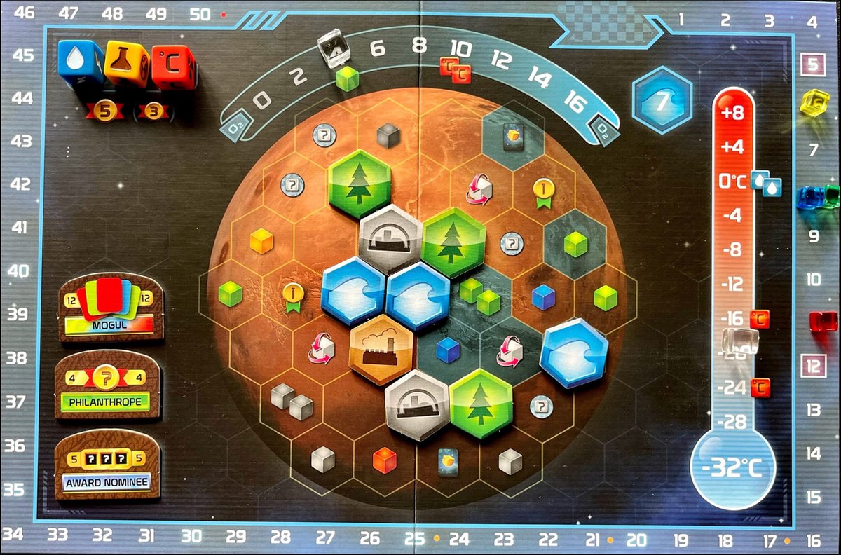 Terraforming Mars Dobbelspel