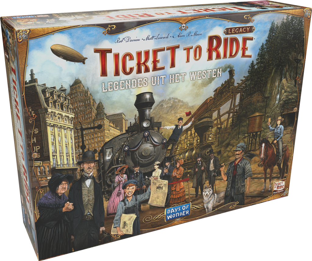 Ticket to Ride Legacy Legendes Uit Het Westen