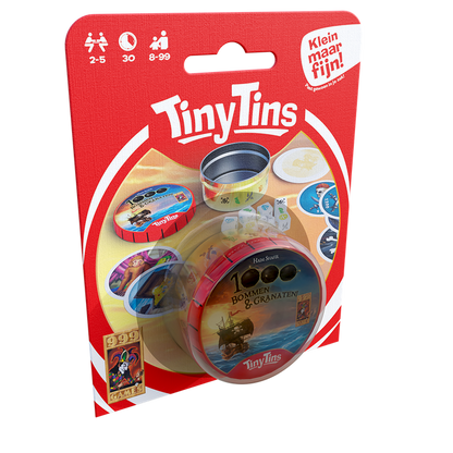 Tiny Tins 1000 Bommen en Granaten Dobbelspel