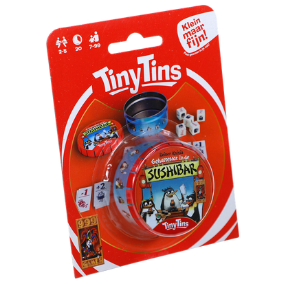 Tiny Tins Geharrewar in de Sushibar Dobbelspel