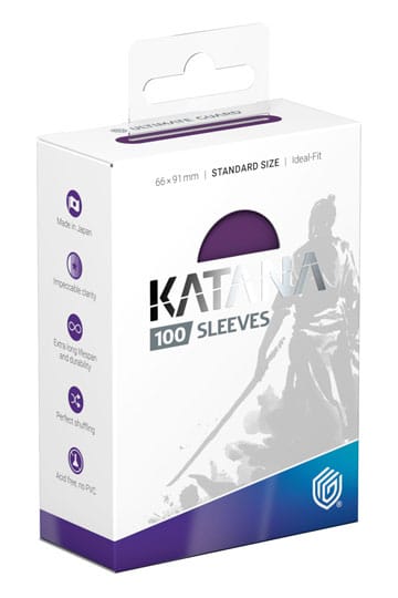 Ultimate Guard Katana Sleeves Standard Size Iris Bloom