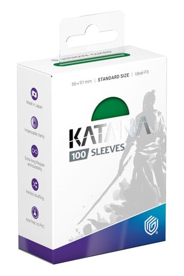 Ultimate Guard Katana Sleeves Standard Size Jade Garden