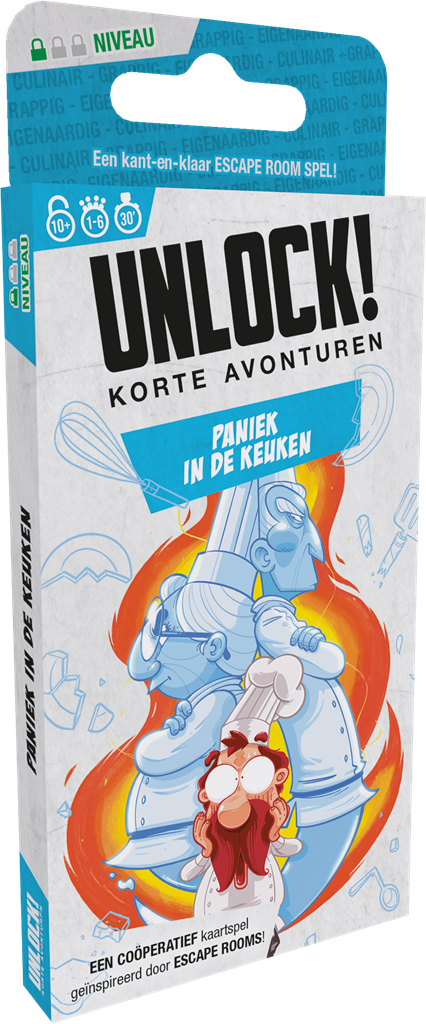 Unlock! Korte Avonturen 1: Paniek In De Keuken