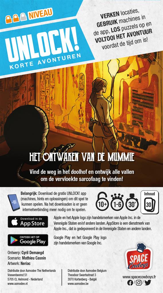 Unlock! Korte Avonturen 2: Het Ontwaken van de Mummie