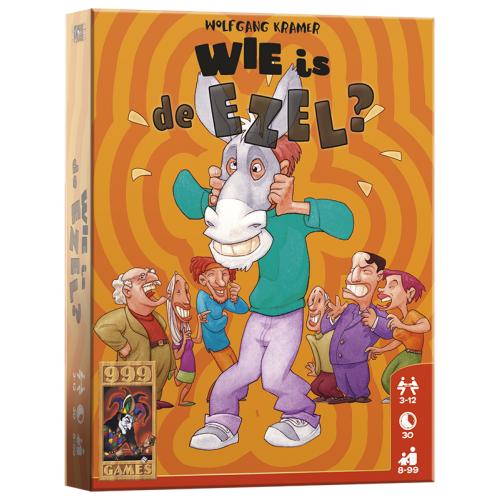 Wie is de ezel? Kaartspel