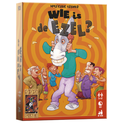 Wie is de ezel? Kaartspel