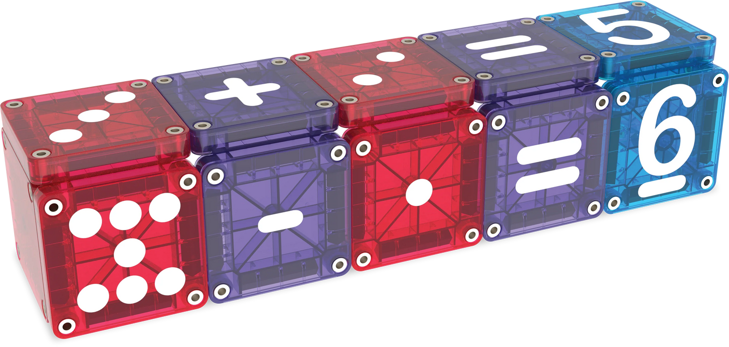 MAGNA-TILES® microMAGS Learn Numbers 56 stuks