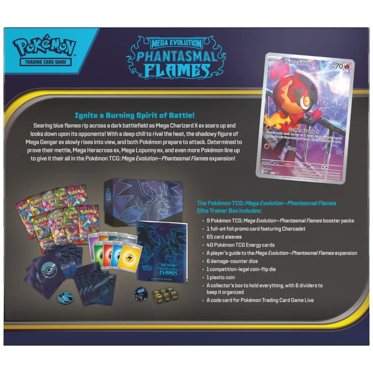 Pokémon Phantasmal Flames Elite Trainer Box