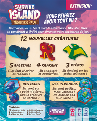 survive the island Monster Pack Uitbreding