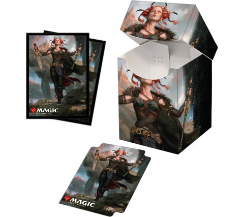 Magic The Gathering Commander Legends Jeska Deck Box & Sleeves