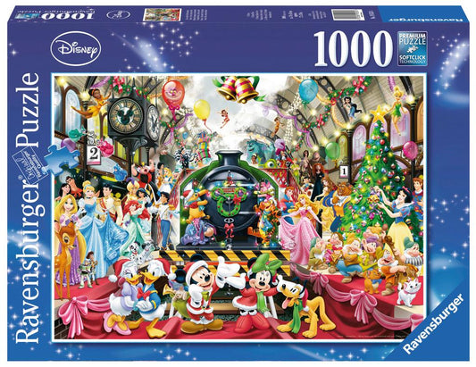 Puzzel Disney Christmas station 1000 Stukjes