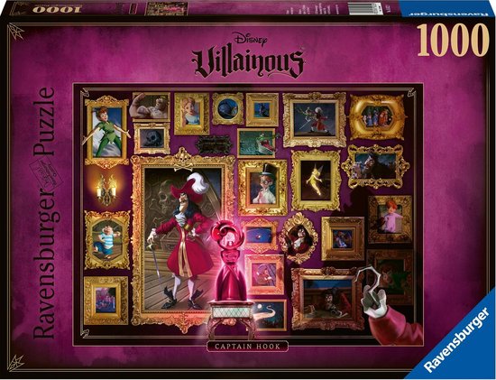 Puzzel Disney Villainous Captain Hook 1000 stukjes