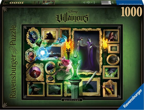 Puzzel Disney Villainous Malificent 1000 stukjes