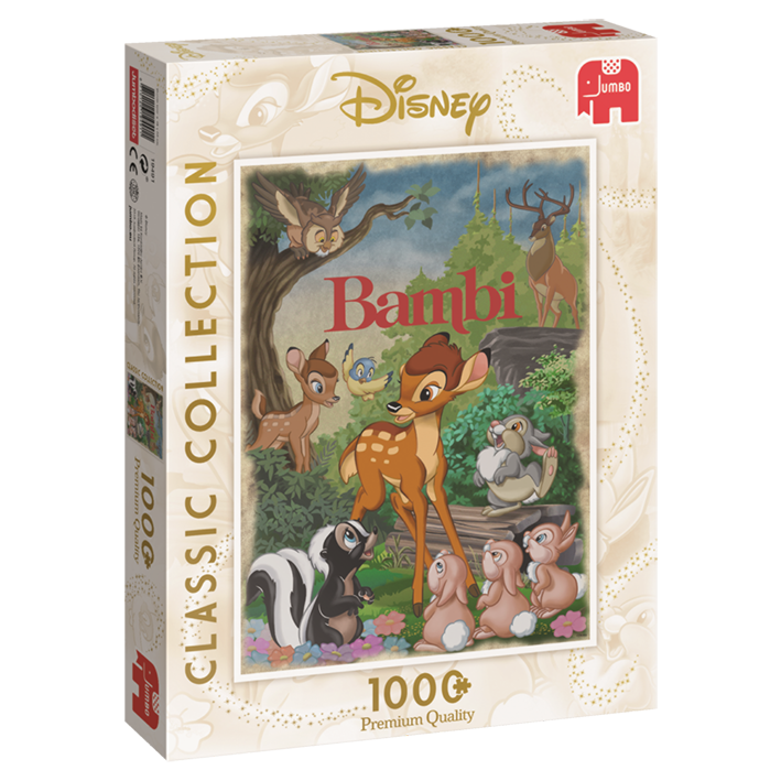 Puzzel Disney Classic Collection Bambi (1000 stukjes)