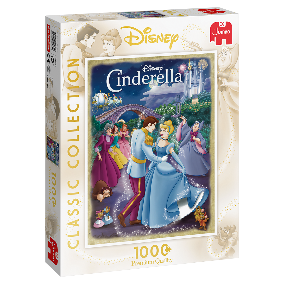 Puzzel Disney Classic Collection Cinderella (1000 stukjes)