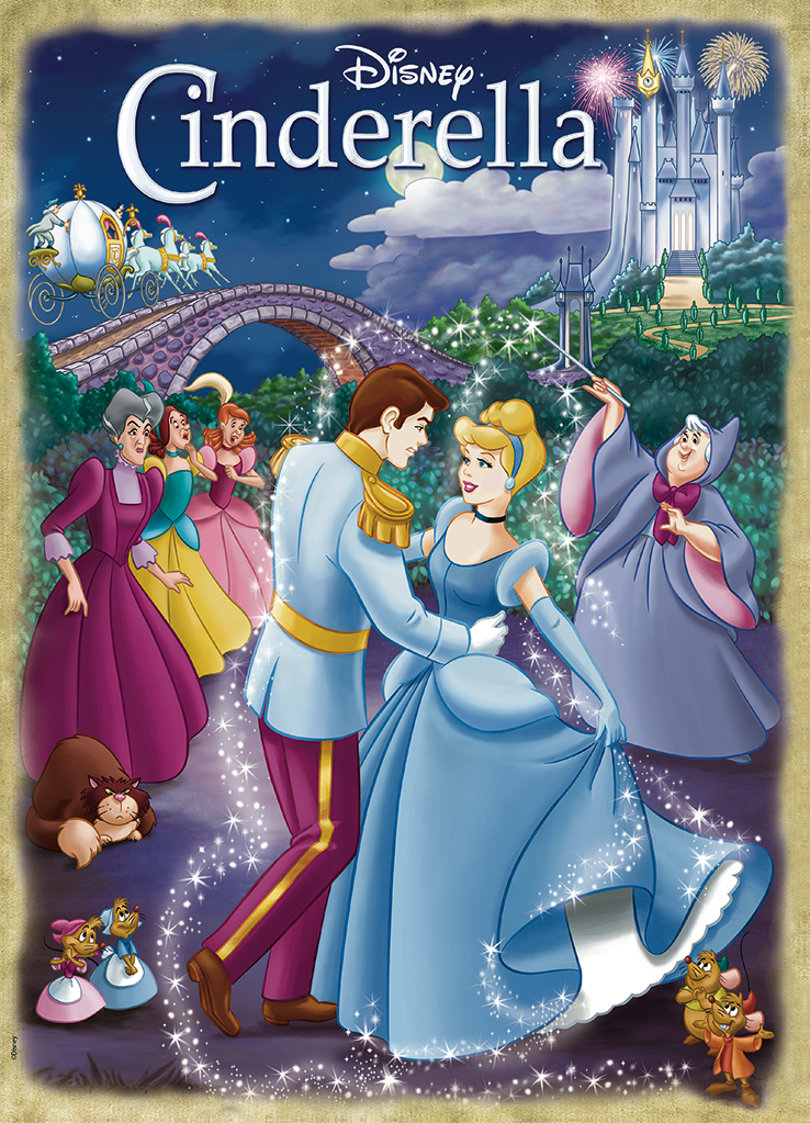 Puzzel Disney Classic Collection Cinderella (1000 stukjes)