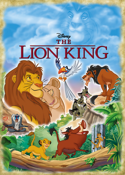 Puzzel Disney Classic Collection The Lion King (1000 stukjes)