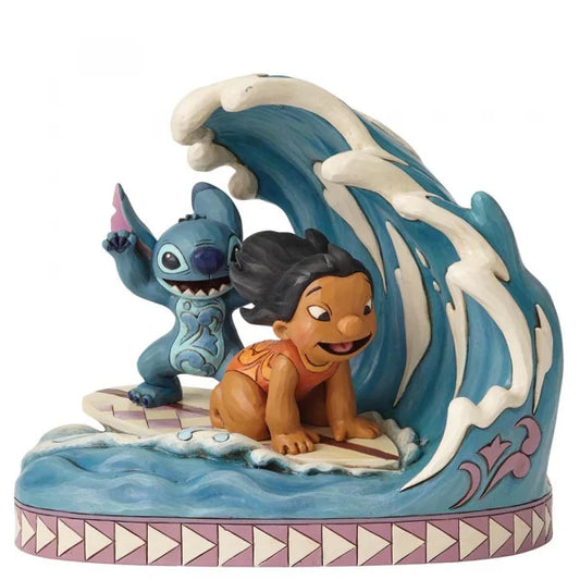 Disney Traditions Lilo & Stitch Catch the Wave 13cm