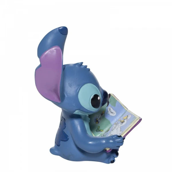 Disney Traditions Stitch Book Figure