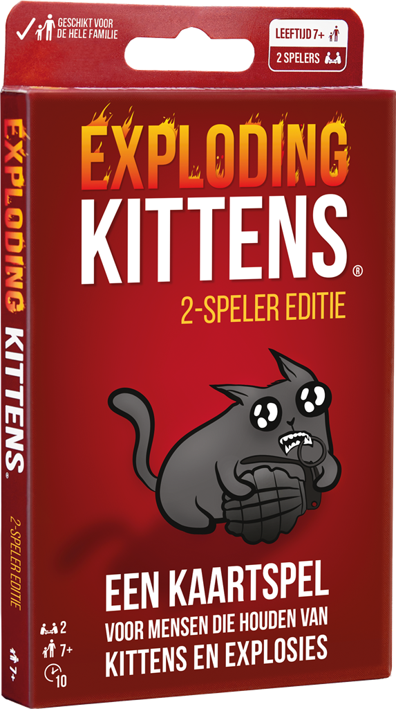 Exploding Kittens 2 speler editie