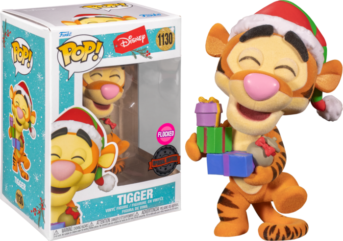 Funko POP! Disney Tigger Holiday Flocked Special Edition