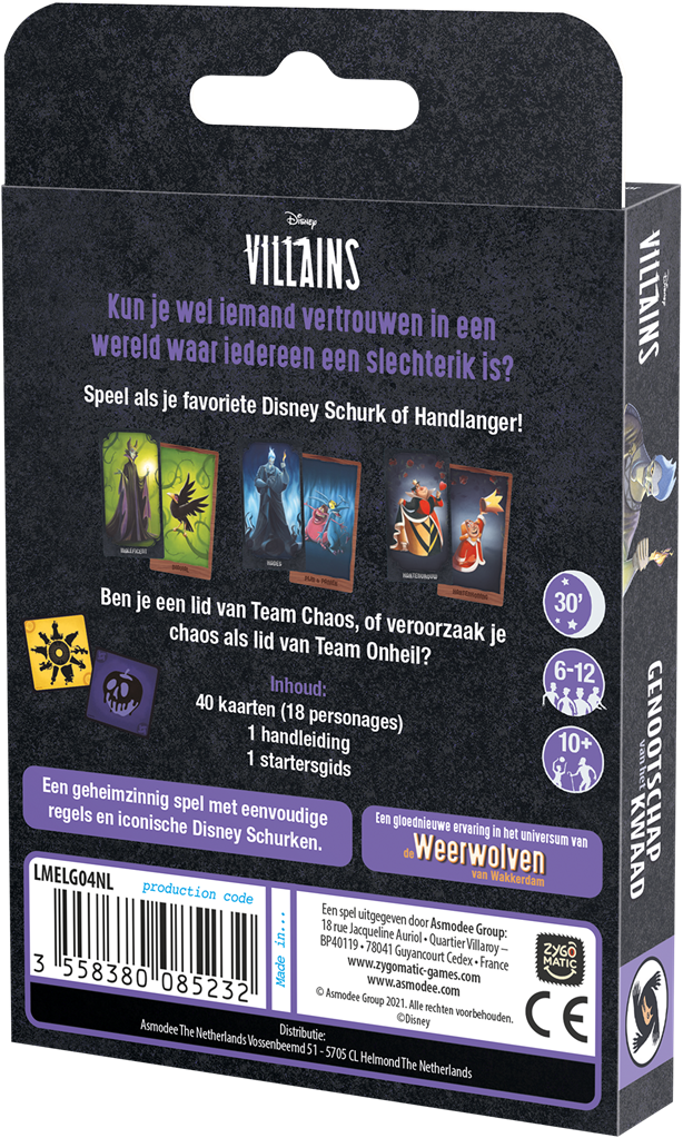 Weerwolven Genootschap van het kwaad Disney Villains