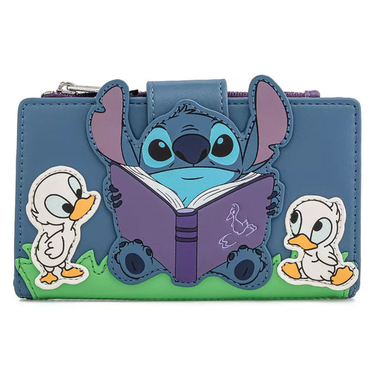 Loungefly Stitch Story Time Duckies Wallet