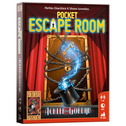 Pocket Escape Room Achter het Gordijn