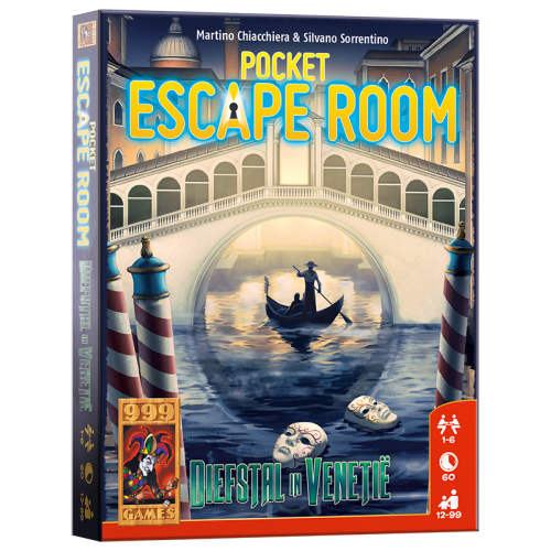 Pocket Escape Room Diefstal in Venetië