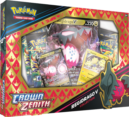 Pokémon Crown Zenith Regidrago V Box
