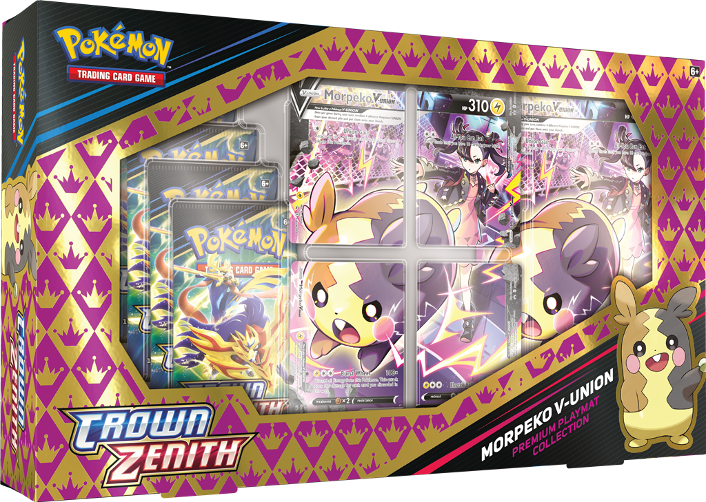 Pokémon Crown Zenith Morpeko V Union Box