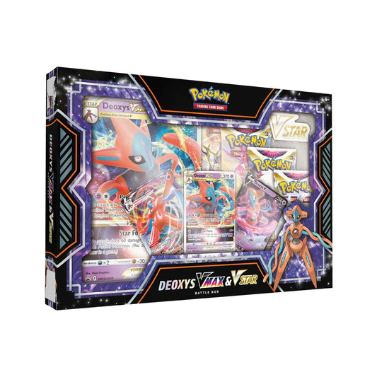 Pokémon Deoxys VMAX & VSTAR Battle Box