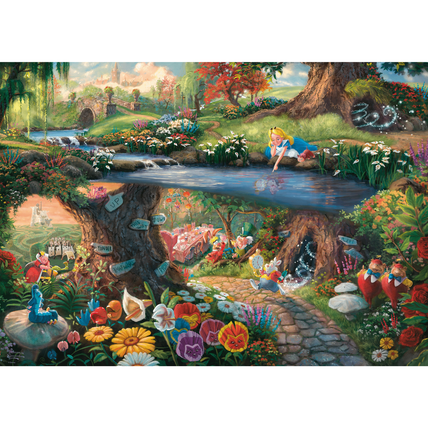 Puzzel Disney Alice in Wonderland 1000 stukjes