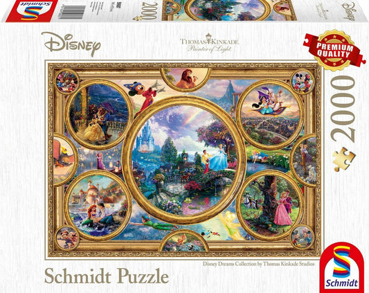 Puzzel Disney Dreams collection 2000 stukjes