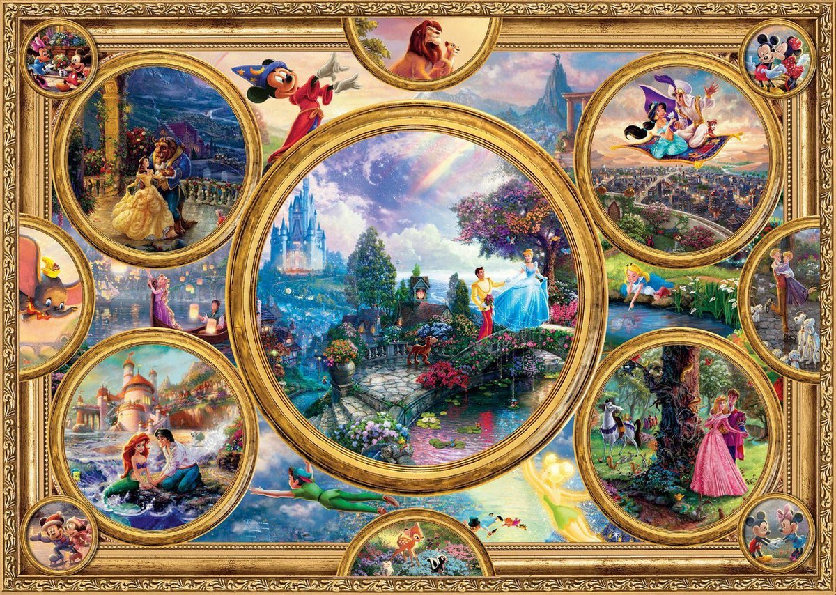 Puzzel Disney Dreams collection 2000 stukjes