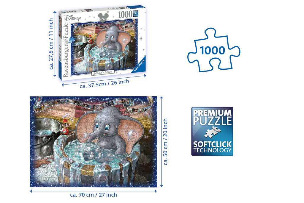 Puzzel Disney Dumbo 1000 stukjes