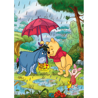 Puzzel Disney Winnie The Pooh 3X48 Stukjes