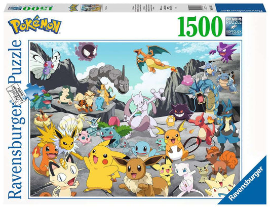 Puzzel Pokémon Classics 1500 stukjes