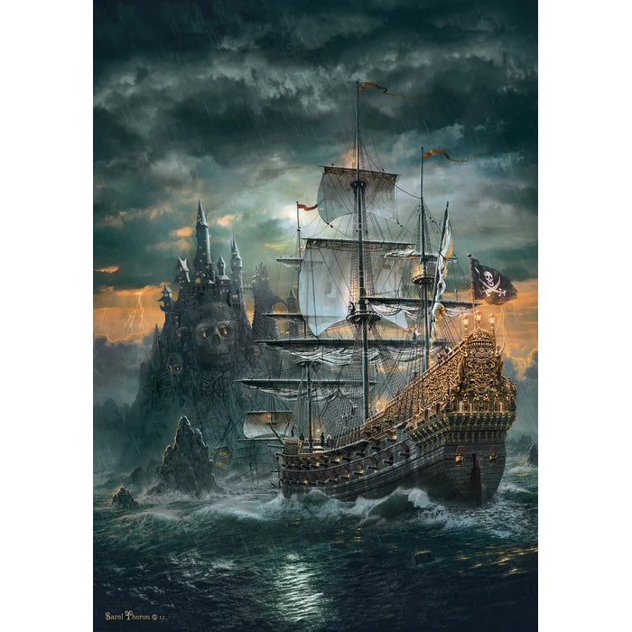 Puzzel The Pirate Ship 1500 Stukjes