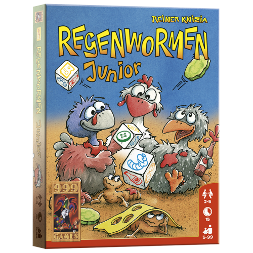 Regenwormen Junior Dobbelspel