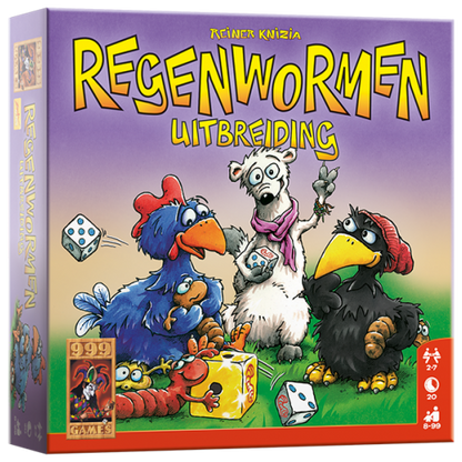 Regenwormen Uitbreiding Dobbelspel