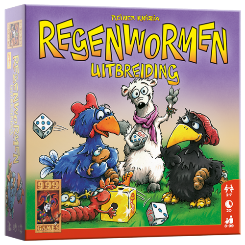 Regenwormen Uitbreiding Dobbelspel