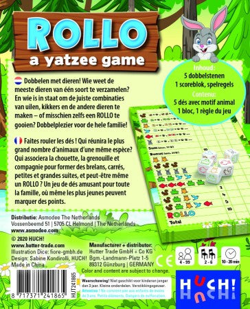 Rollo a yatzee game