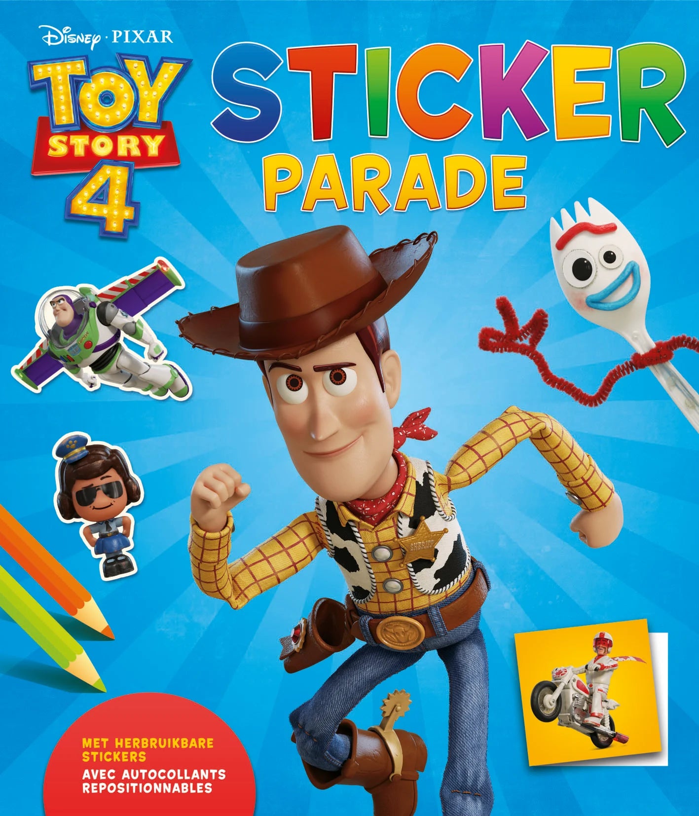 Sticker en Kleurboek Disney Toy Story 4