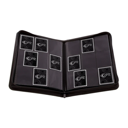 Suede Collection Zippered 9-Pocket Premium PRO-Binder Emerald