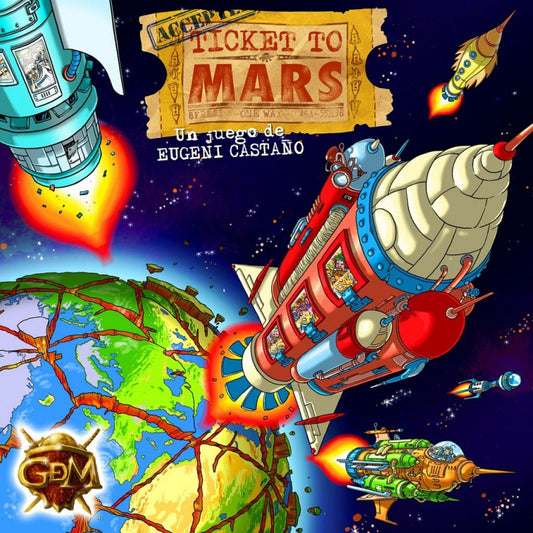 Ticket to mars Bordspel