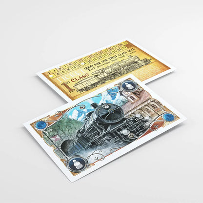 Ticket To Ride Europe Art Sleeves