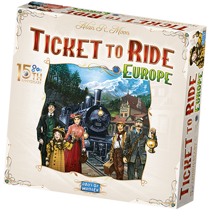 Ticket to Ride Europe 15th Anniversary Edition