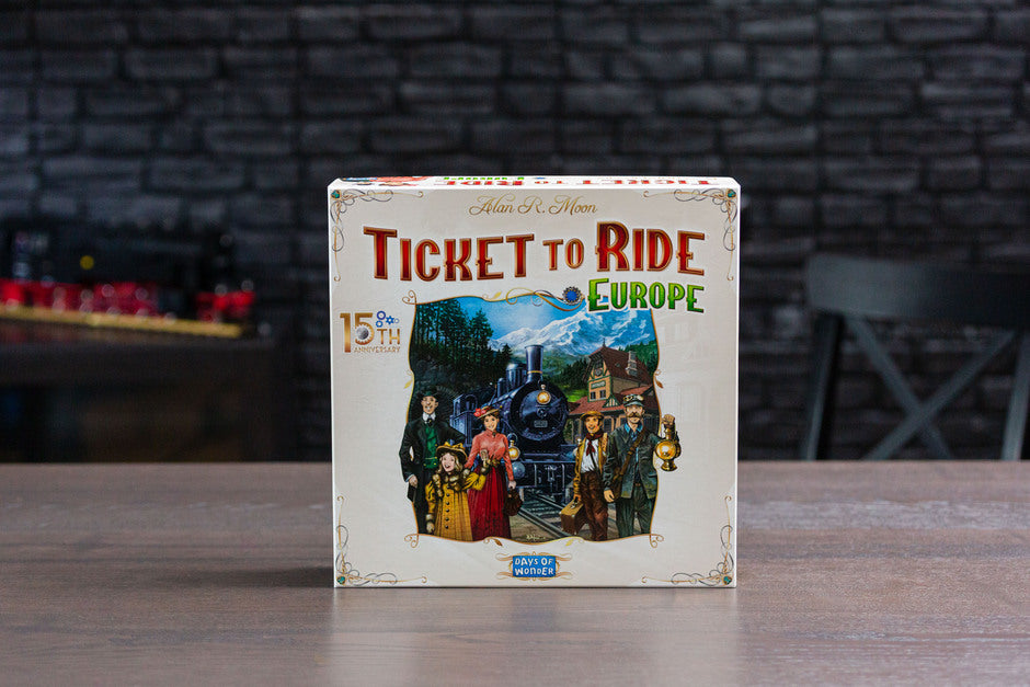 Ticket to Ride Europe 15th Anniversary Edition