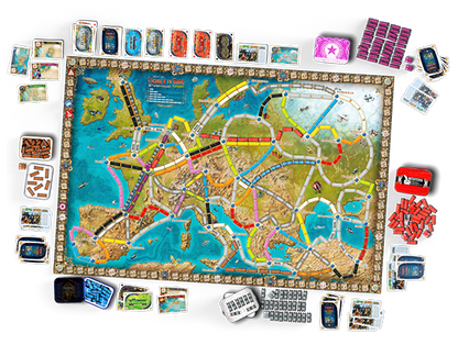 Ticket to Ride Europe 15th Anniversary Edition